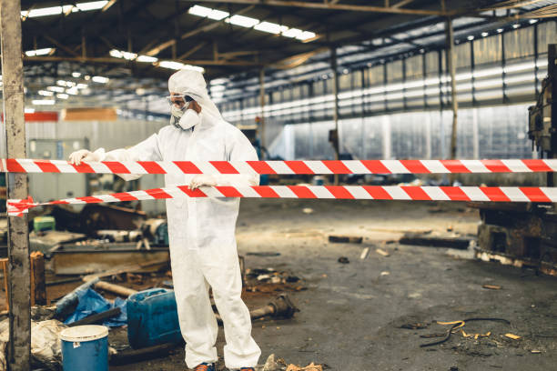 Professional Infectious Disease Decontamination technician working in Alexandria, MN